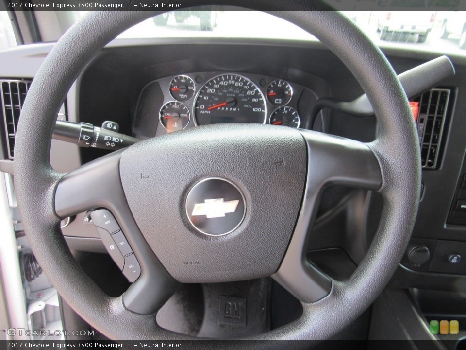 Neutral Interior Steering Wheel for the 2017 Chevrolet Express 3500 Passenger LT #138849719