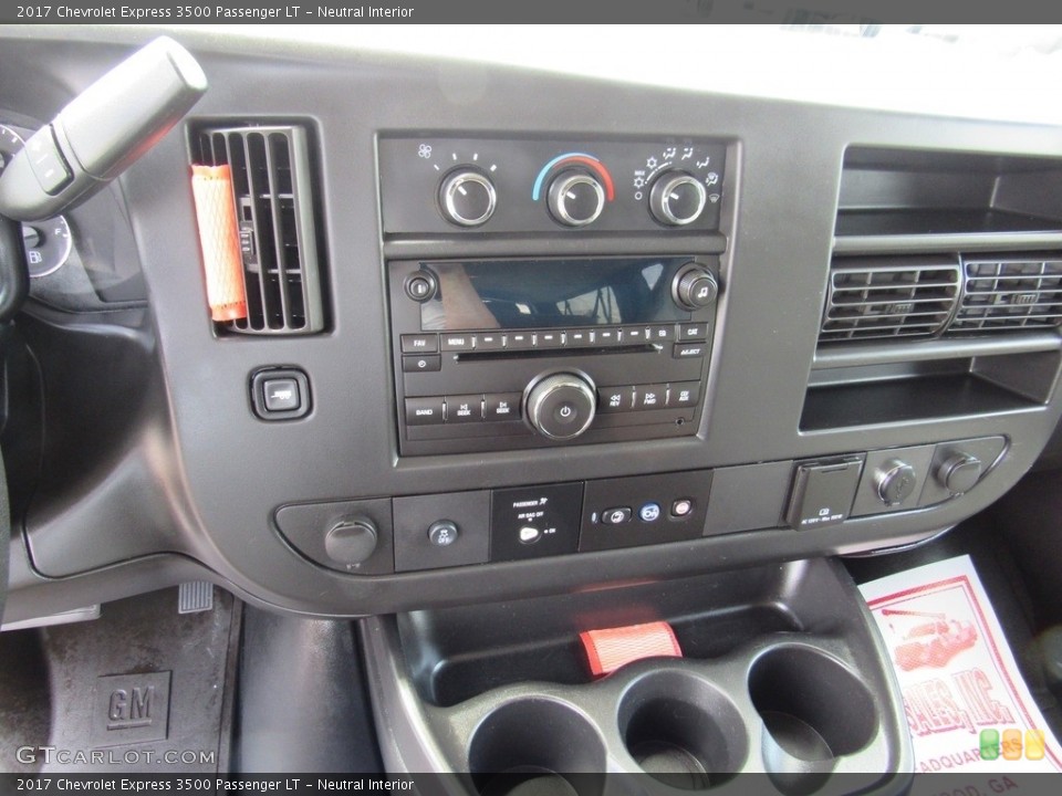 Neutral Interior Controls for the 2017 Chevrolet Express 3500 Passenger LT #138849818