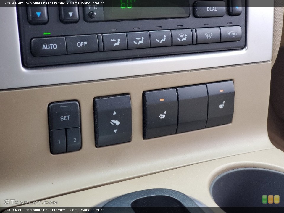 Camel/Sand Interior Controls for the 2009 Mercury Mountaineer Premier #138853478