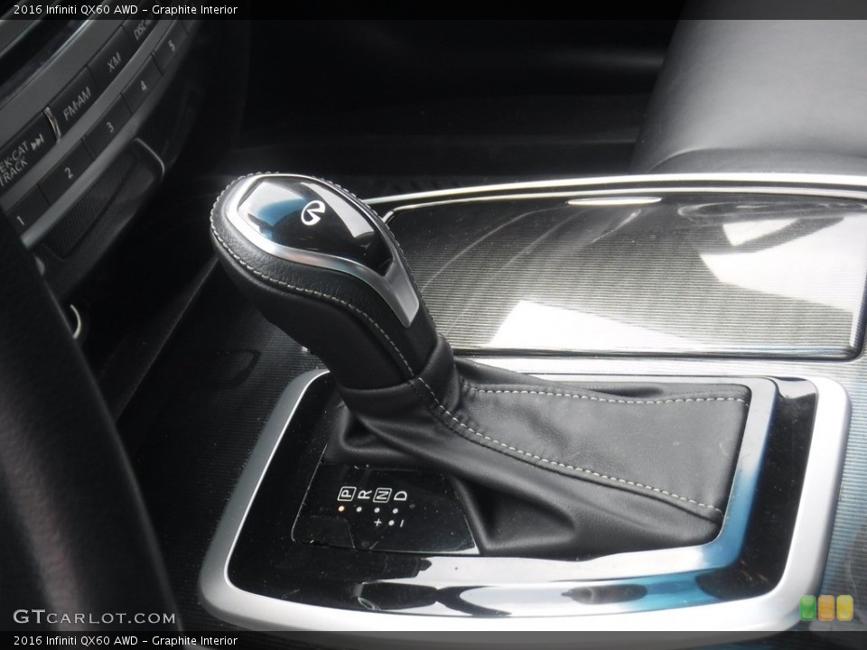 Graphite Interior Transmission for the 2016 Infiniti QX60 AWD #138856298