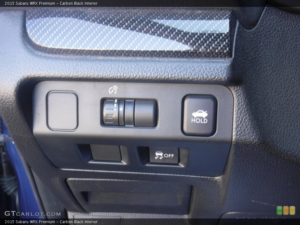 Carbon Black Interior Controls for the 2015 Subaru WRX Premium #138856661