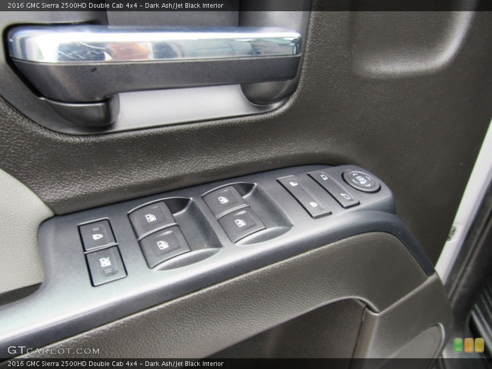 Dark Ash/Jet Black Interior Door Panel for the 2016 GMC Sierra 2500HD Double Cab 4x4 #138858842