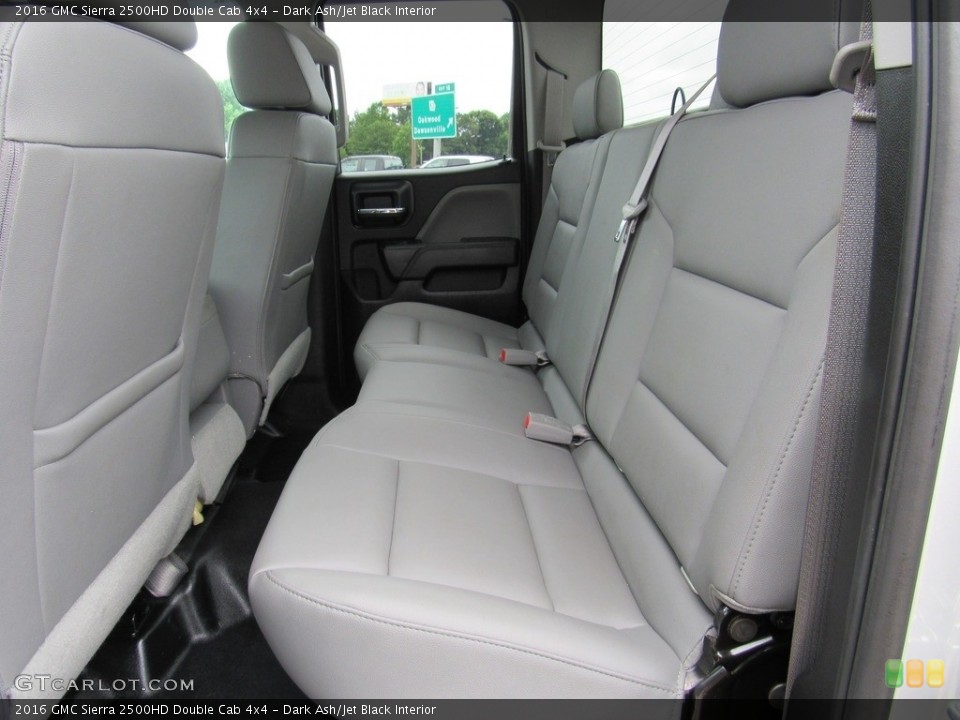Dark Ash/Jet Black Interior Rear Seat for the 2016 GMC Sierra 2500HD Double Cab 4x4 #138859187