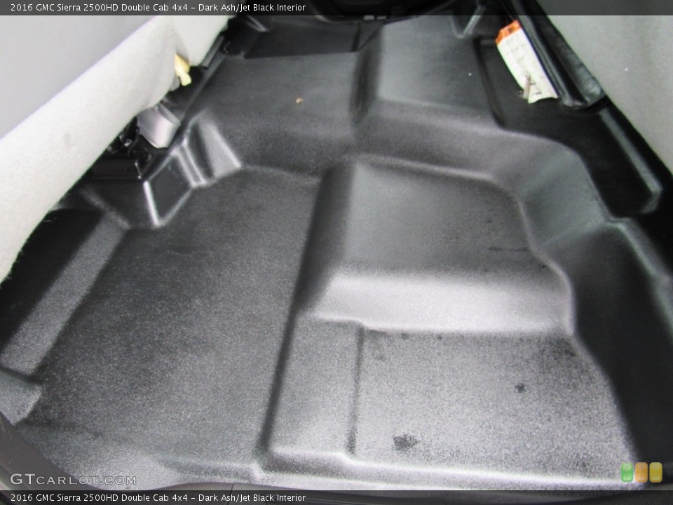 Dark Ash/Jet Black Interior Rear Seat for the 2016 GMC Sierra 2500HD Double Cab 4x4 #138859205