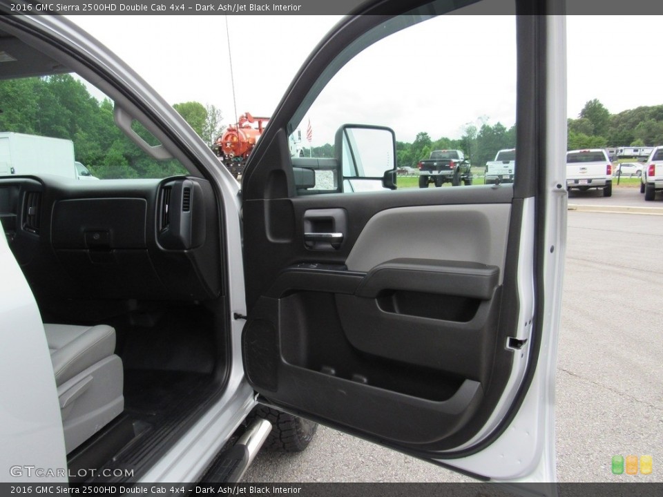 Dark Ash/Jet Black Interior Door Panel for the 2016 GMC Sierra 2500HD Double Cab 4x4 #138859253
