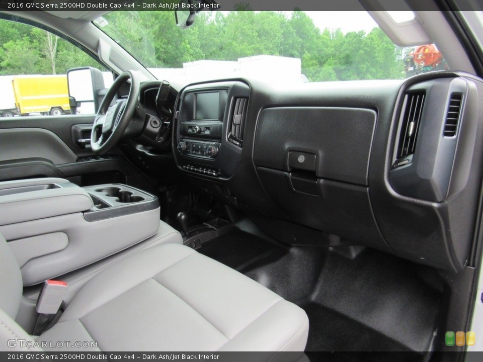 Dark Ash/Jet Black Interior Front Seat for the 2016 GMC Sierra 2500HD Double Cab 4x4 #138859301