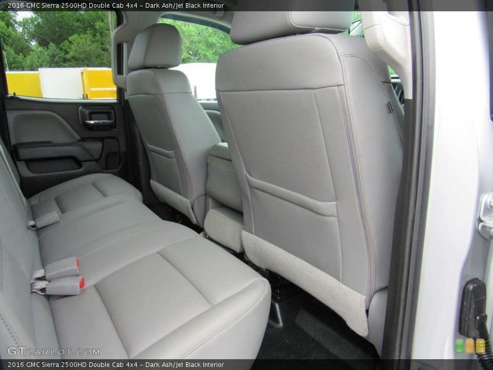 Dark Ash/Jet Black Interior Rear Seat for the 2016 GMC Sierra 2500HD Double Cab 4x4 #138859463