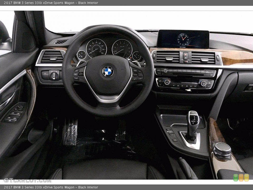 Black Interior Dashboard for the 2017 BMW 3 Series 330i xDrive Sports Wagon #138860972