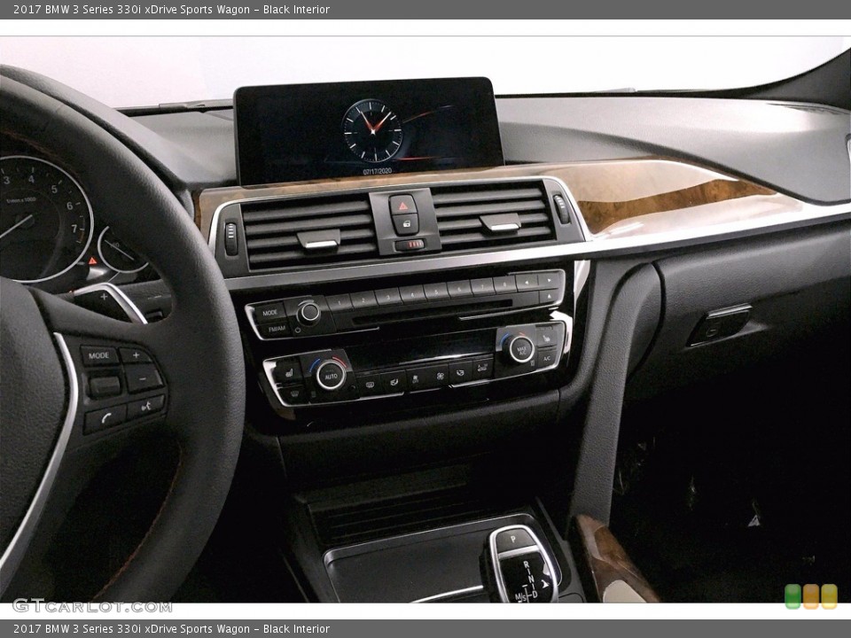 Black Interior Controls for the 2017 BMW 3 Series 330i xDrive Sports Wagon #138860993