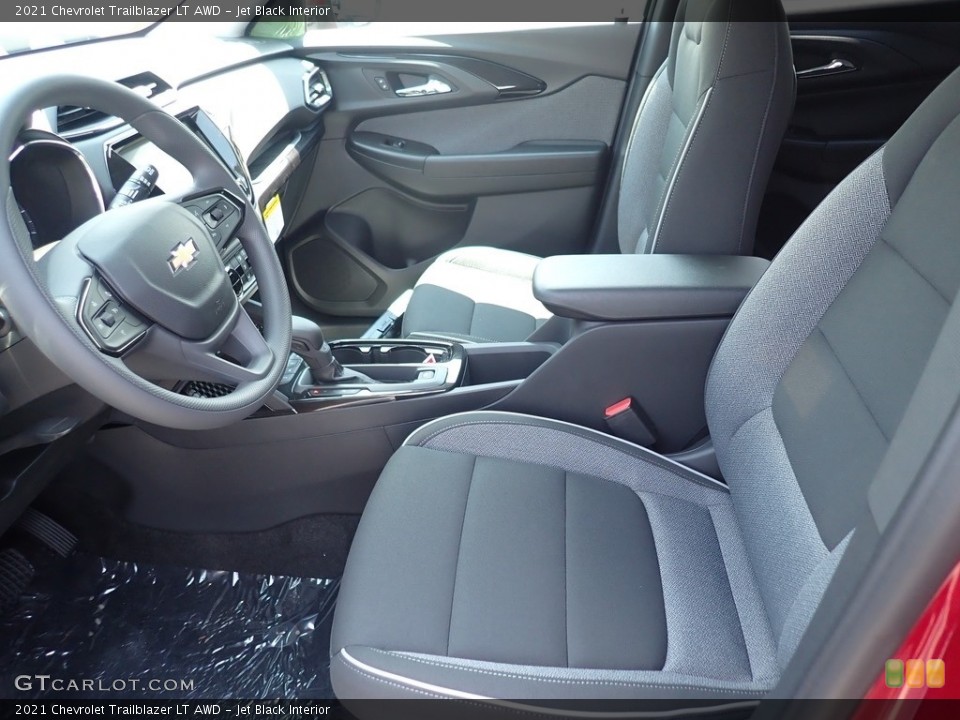 Jet Black Interior Front Seat for the 2021 Chevrolet Trailblazer LT AWD #138861032