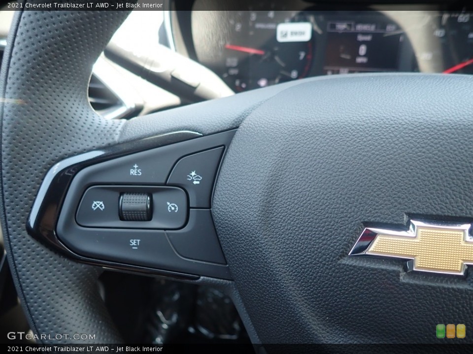 Jet Black Interior Steering Wheel for the 2021 Chevrolet Trailblazer LT AWD #138861179