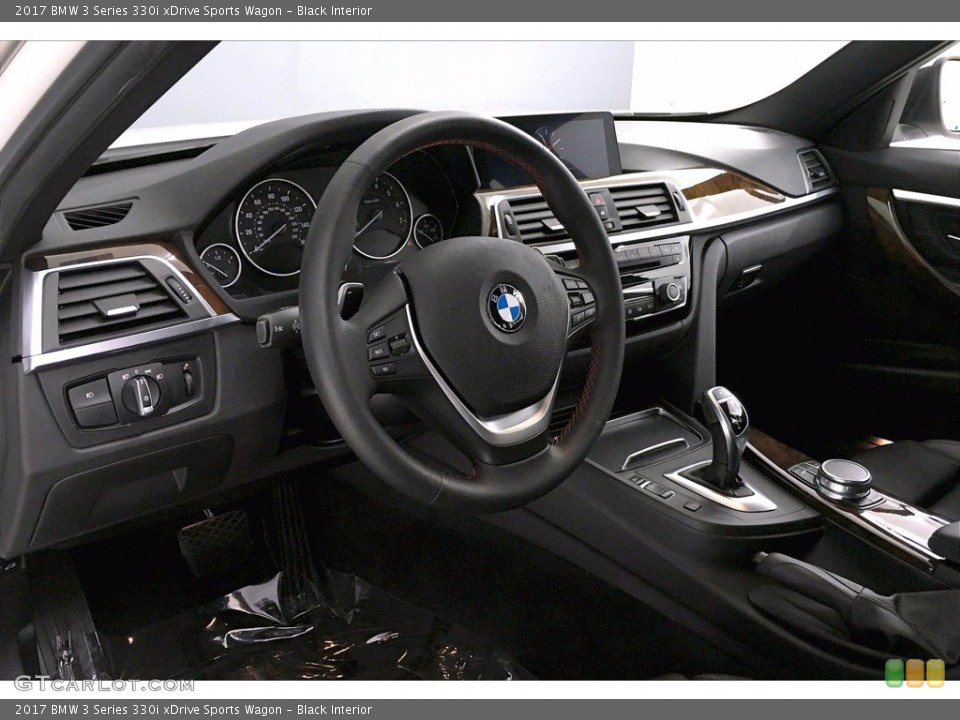 Black Interior Dashboard for the 2017 BMW 3 Series 330i xDrive Sports Wagon #138861407