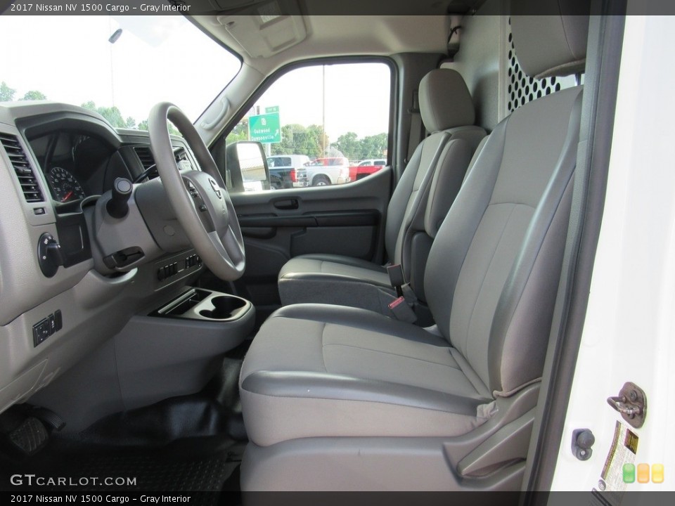 Gray Interior Front Seat for the 2017 Nissan NV 1500 Cargo #138861458