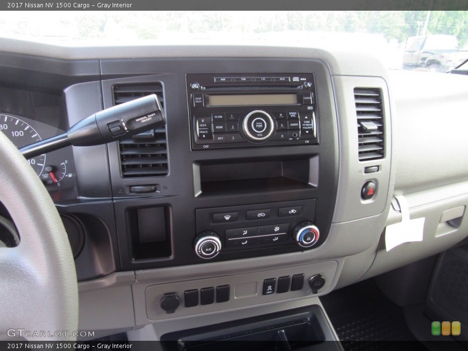 Gray Interior Controls for the 2017 Nissan NV 1500 Cargo #138861597