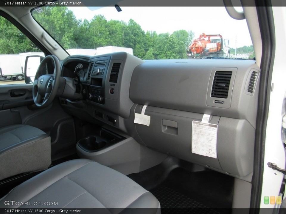 Gray Interior Dashboard for the 2017 Nissan NV 1500 Cargo #138861767