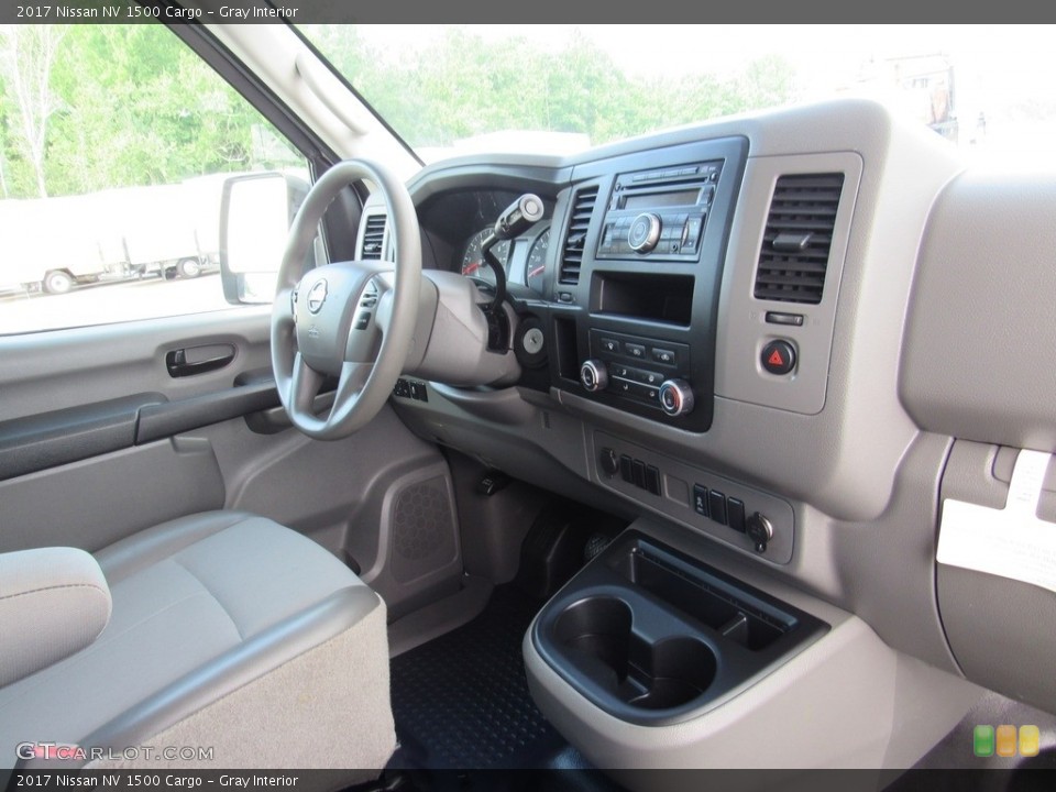 Gray Interior Dashboard for the 2017 Nissan NV 1500 Cargo #138861833