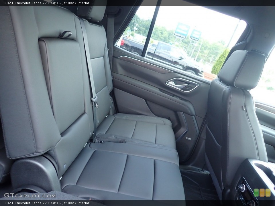Jet Black Interior Rear Seat for the 2021 Chevrolet Tahoe Z71 4WD #138862421