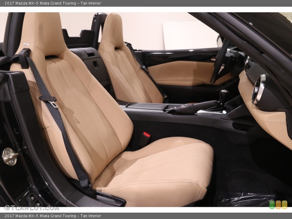 Tan Interior Front Seat for the 2017 Mazda MX-5 Miata Grand Touring #138865742