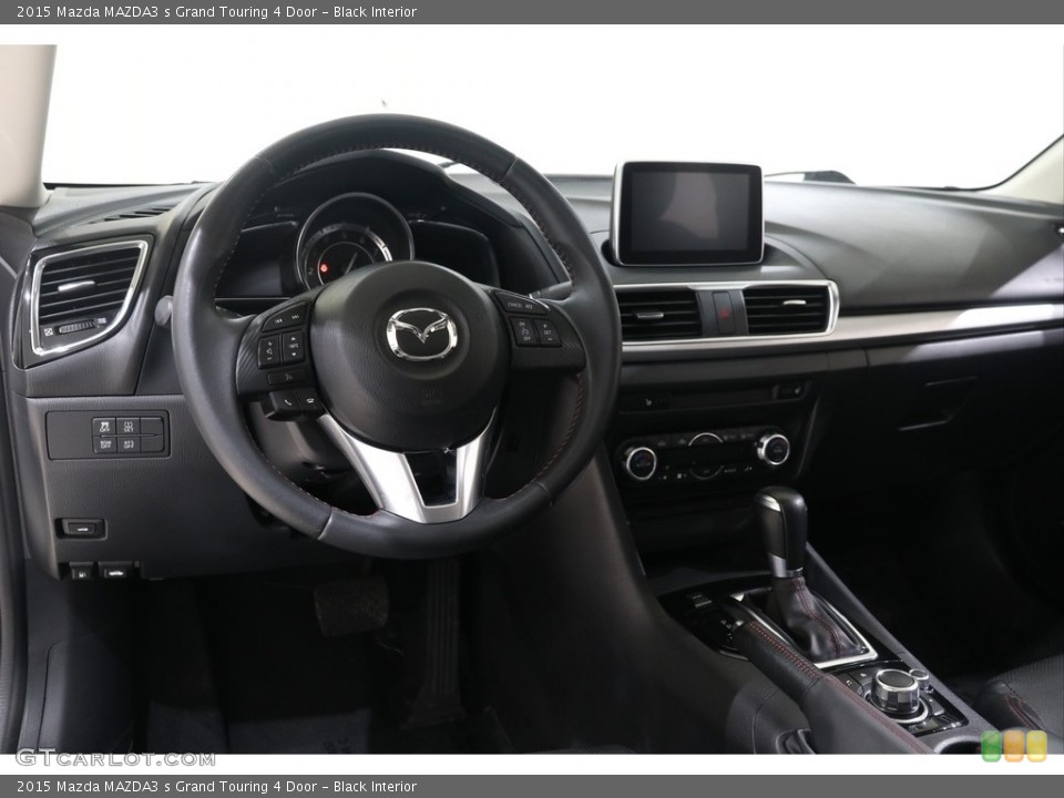 Black Interior Dashboard for the 2015 Mazda MAZDA3 s Grand Touring 4 Door #138871640