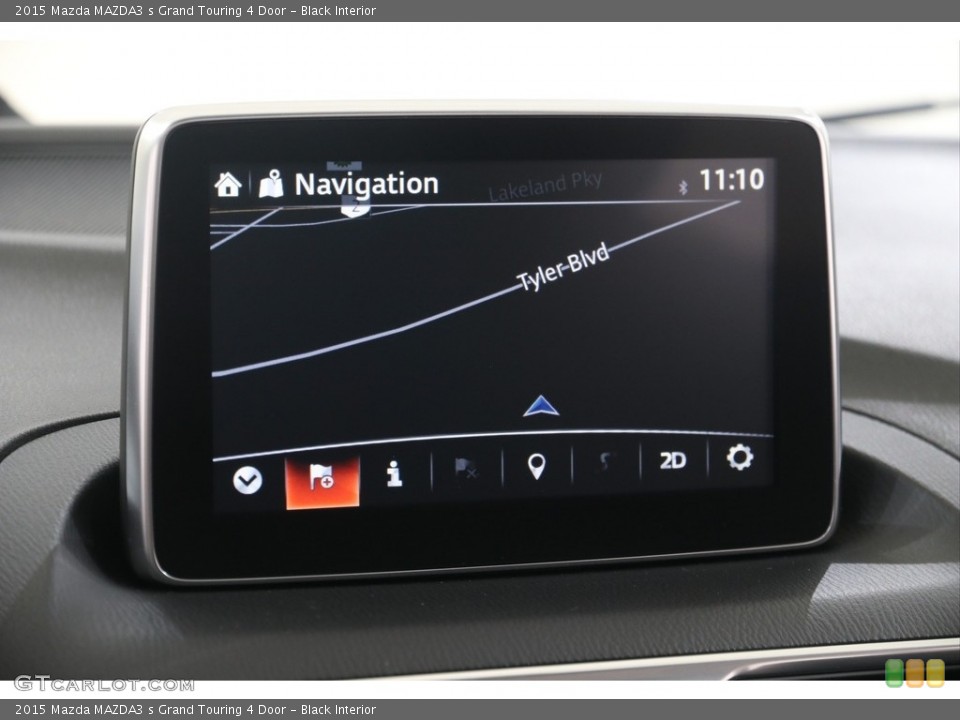Black Interior Navigation for the 2015 Mazda MAZDA3 s Grand Touring 4 Door #138871766