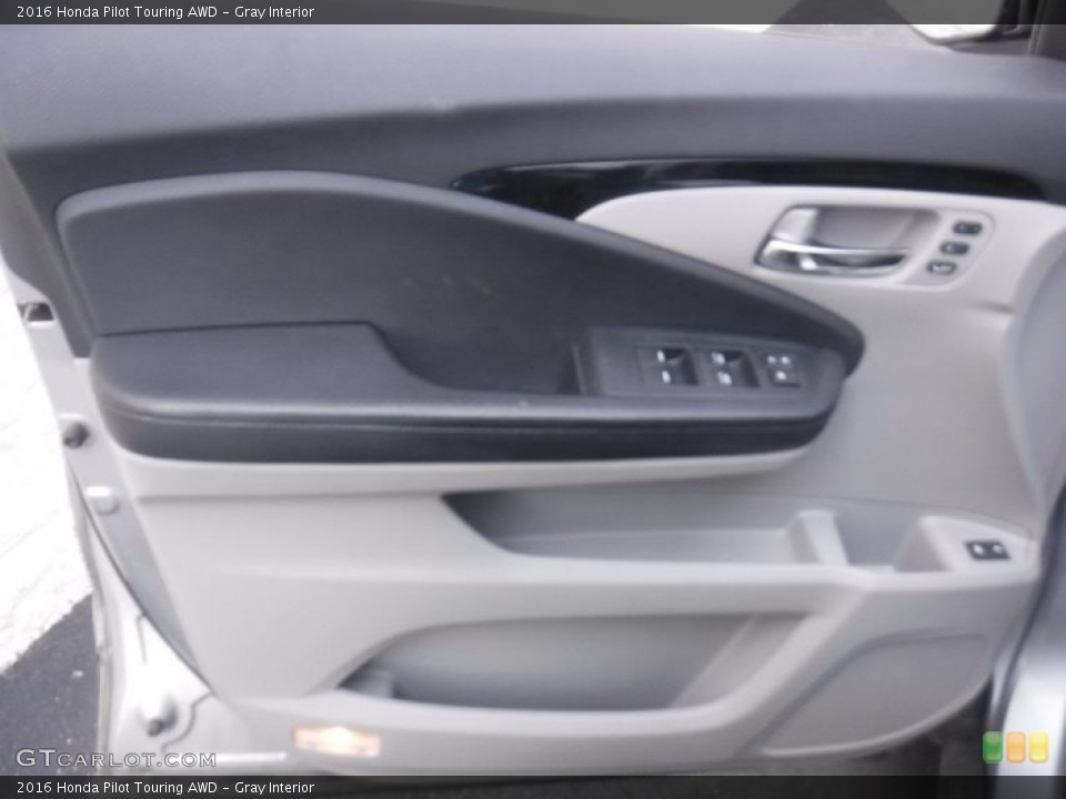 Gray Interior Door Panel for the 2016 Honda Pilot Touring AWD #138872468