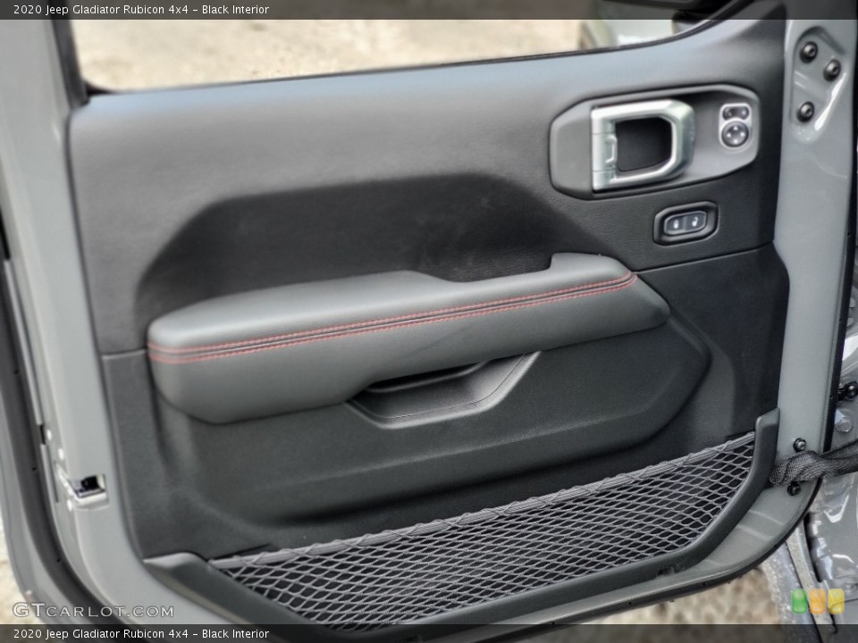 Black Interior Door Panel for the 2020 Jeep Gladiator Rubicon 4x4 #138873812