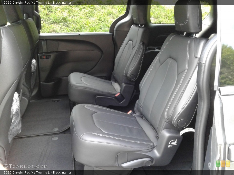 Black Interior Rear Seat for the 2020 Chrysler Pacifica Touring L #138877940