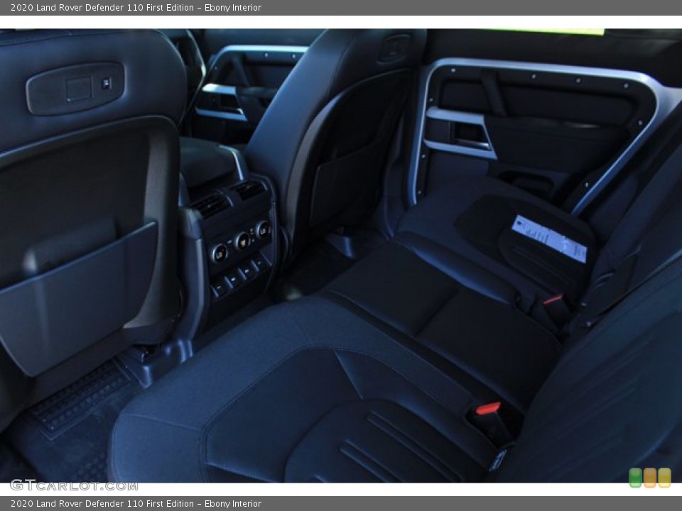 Ebony Interior Rear Seat for the 2020 Land Rover Defender 110 First Edition #138883259