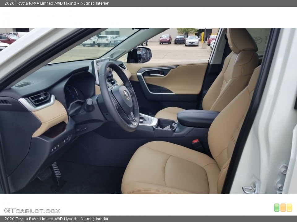 Nutmeg Interior Photo for the 2020 Toyota RAV4 Limited AWD Hybrid #138884417
