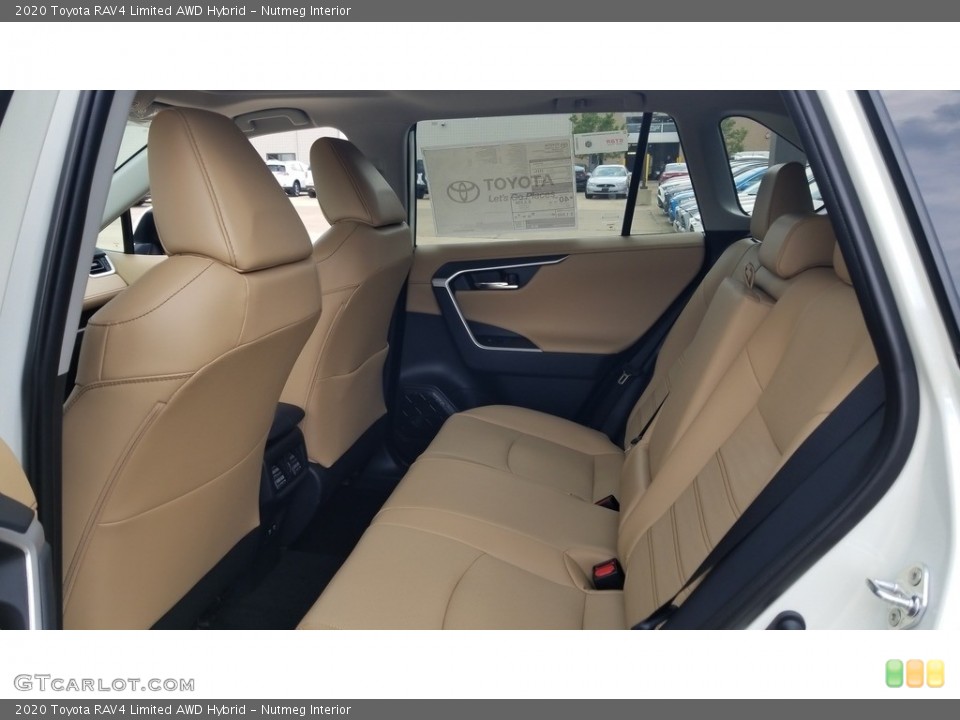 Nutmeg Interior Rear Seat for the 2020 Toyota RAV4 Limited AWD Hybrid #138884432