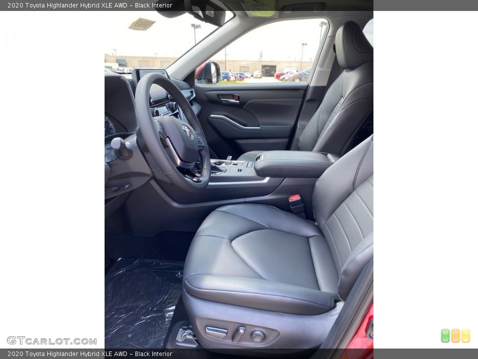 Black 2020 Toyota Highlander Interiors