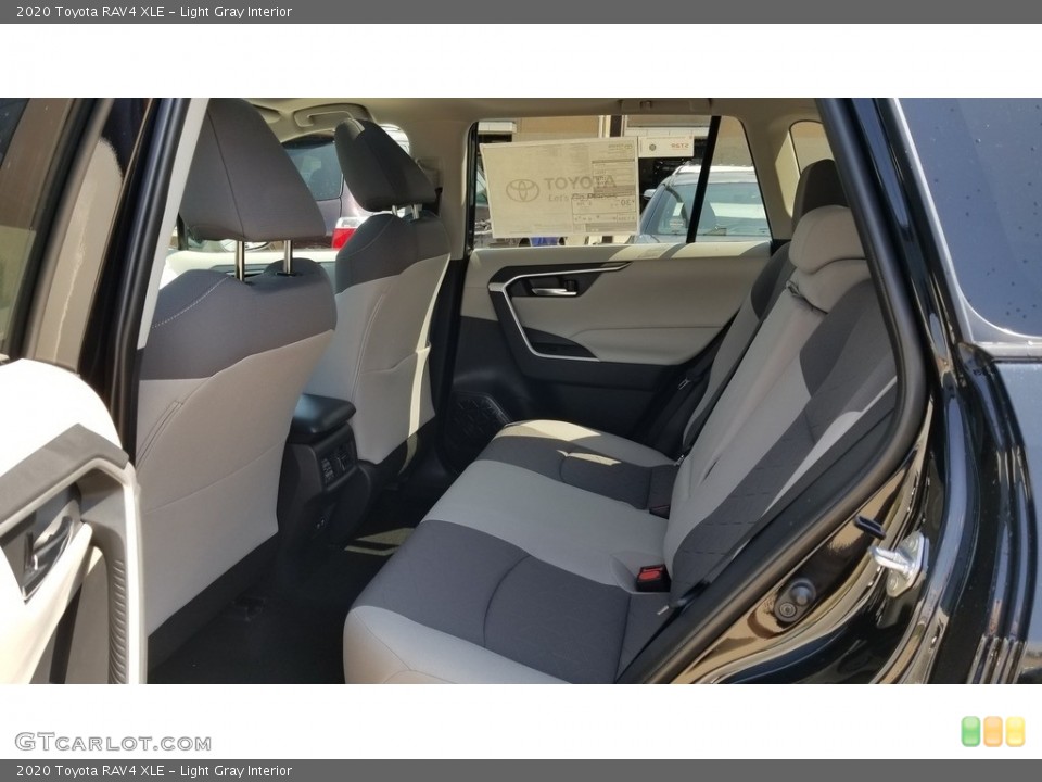 Light Gray Interior Rear Seat for the 2020 Toyota RAV4 XLE #138884774