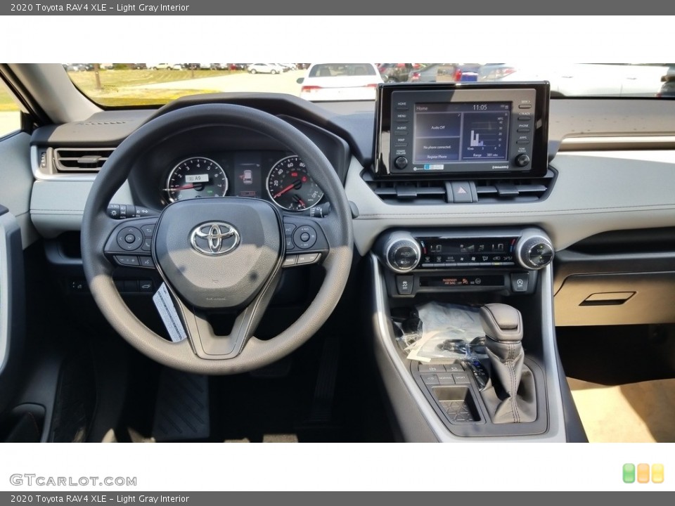 Light Gray Interior Dashboard for the 2020 Toyota RAV4 XLE #138884795