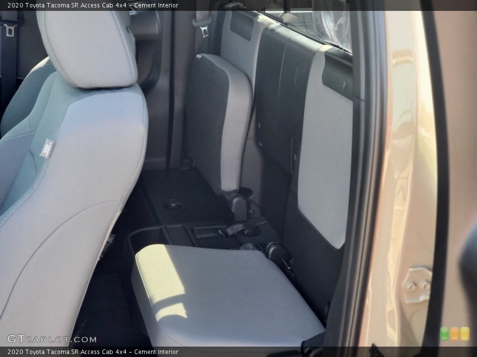 Cement Interior Rear Seat for the 2020 Toyota Tacoma SR Access Cab 4x4 #138885233