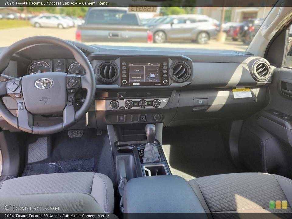 Cement Interior Photo for the 2020 Toyota Tacoma SR Access Cab 4x4 #138885257