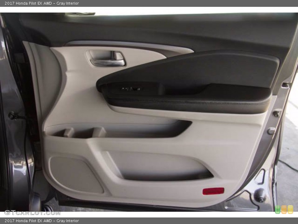Gray Interior Door Panel for the 2017 Honda Pilot EX AWD #138890432