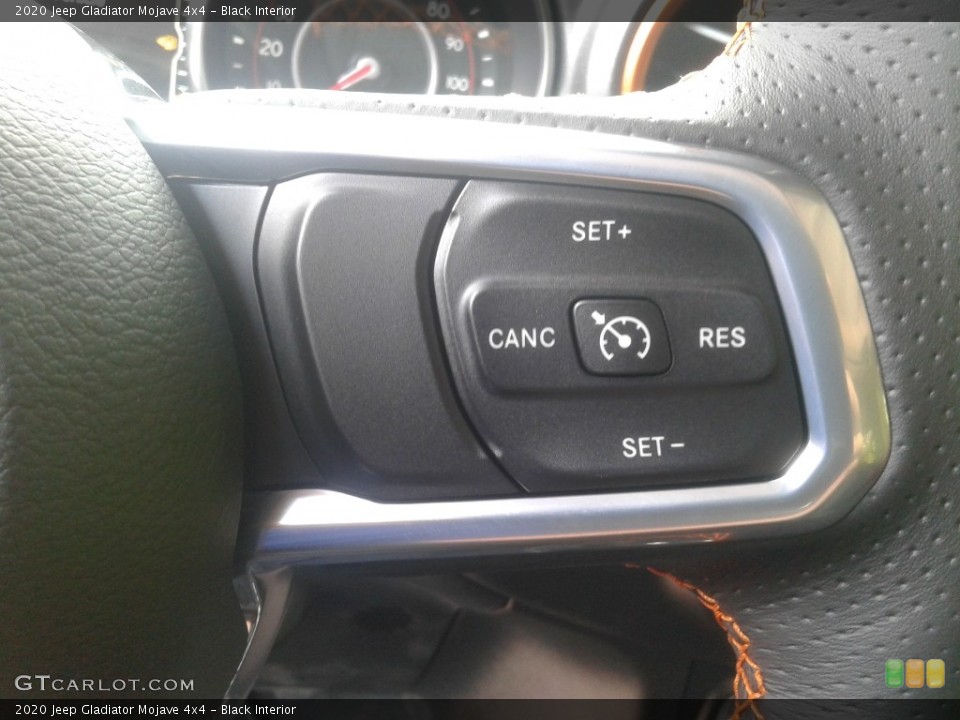 Black Interior Steering Wheel for the 2020 Jeep Gladiator Mojave 4x4 #138891890