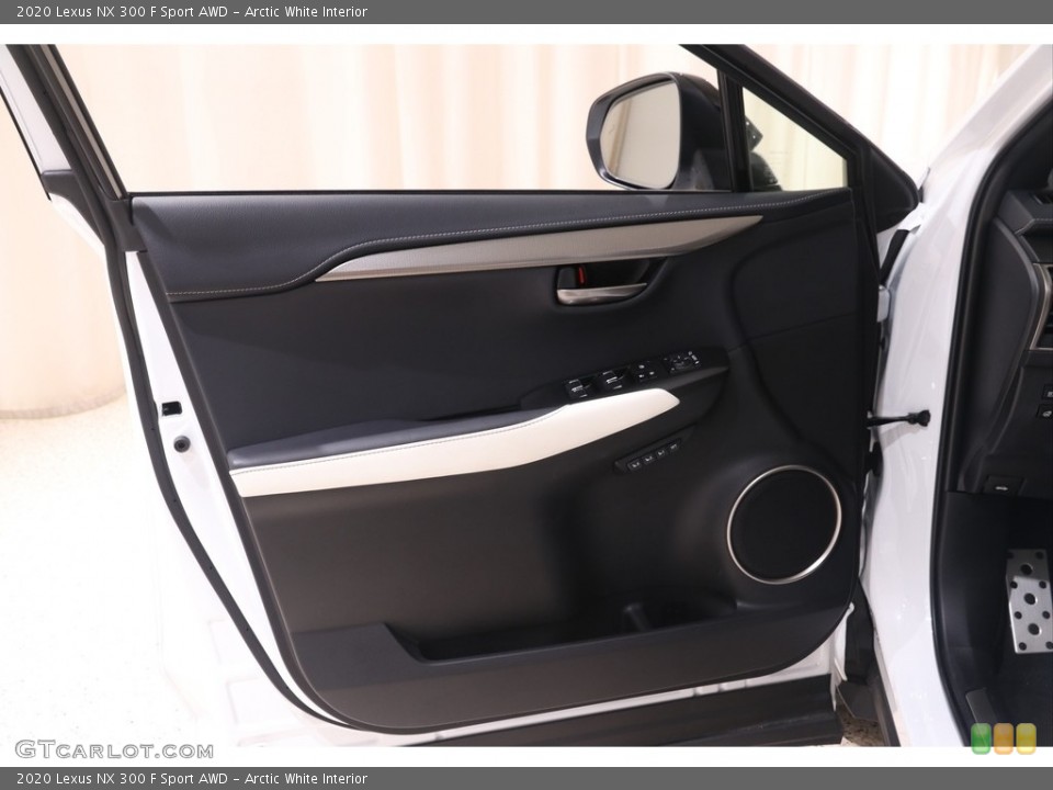 Arctic White Interior Door Panel for the 2020 Lexus NX 300 F Sport AWD #138894563