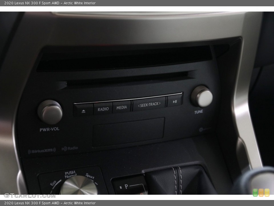 Arctic White Interior Controls for the 2020 Lexus NX 300 F Sport AWD #138895007