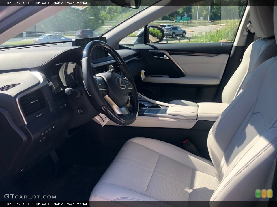 Noble Brown Interior Photo for the 2020 Lexus RX 450h AWD #138896852