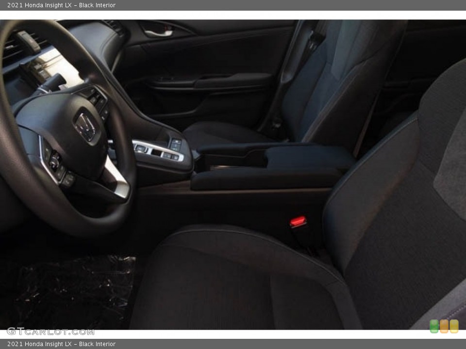 Black Interior Front Seat for the 2021 Honda Insight LX #138899618