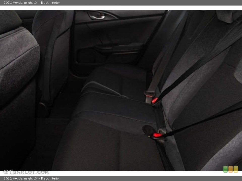 Black Interior Rear Seat for the 2021 Honda Insight LX #138899633
