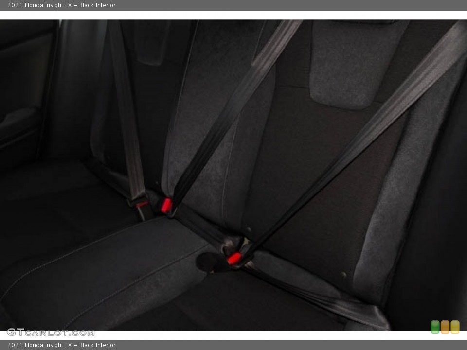 Black Interior Rear Seat for the 2021 Honda Insight LX #138899795