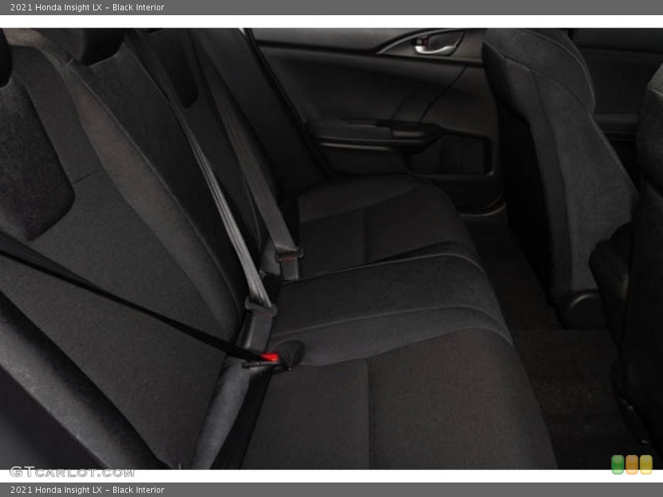 Black Interior Rear Seat for the 2021 Honda Insight LX #138899831