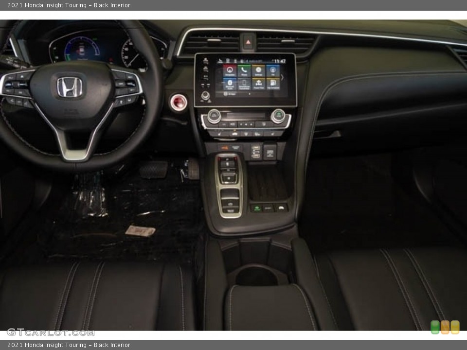Black Interior Dashboard for the 2021 Honda Insight Touring #138900324