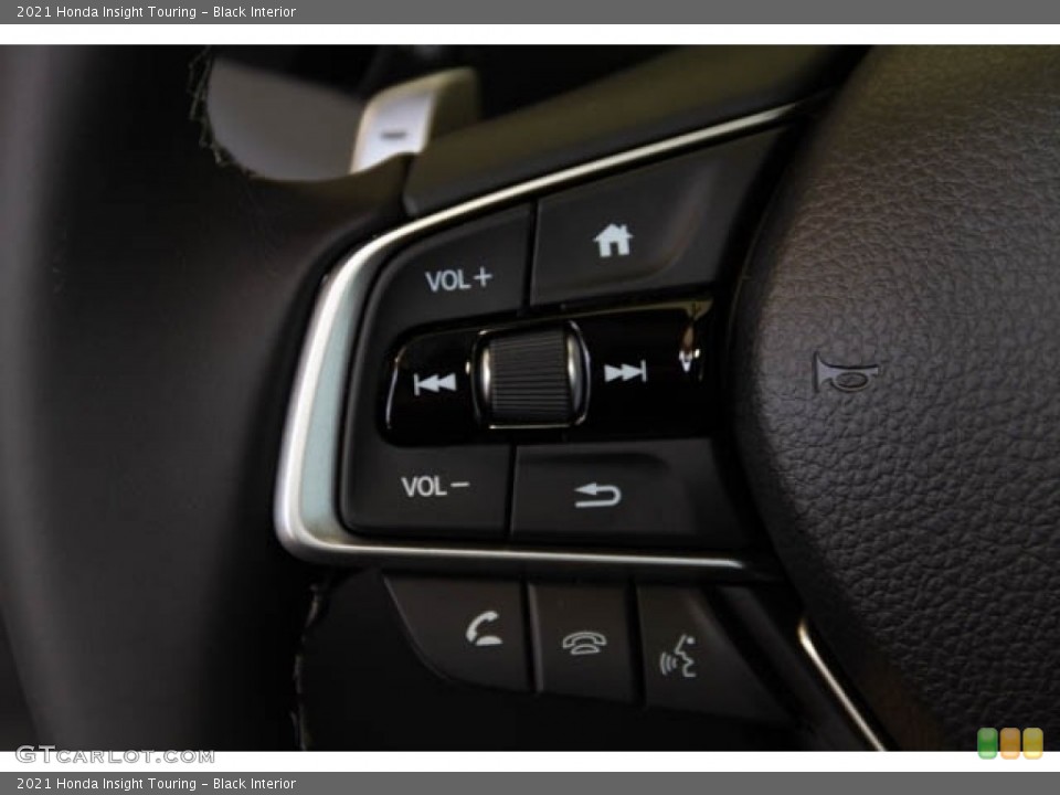 Black Interior Steering Wheel for the 2021 Honda Insight Touring #138900374