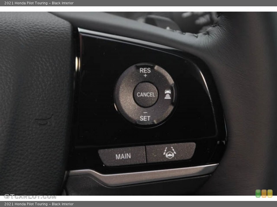 Black Interior Steering Wheel for the 2021 Honda Pilot Touring #138901094