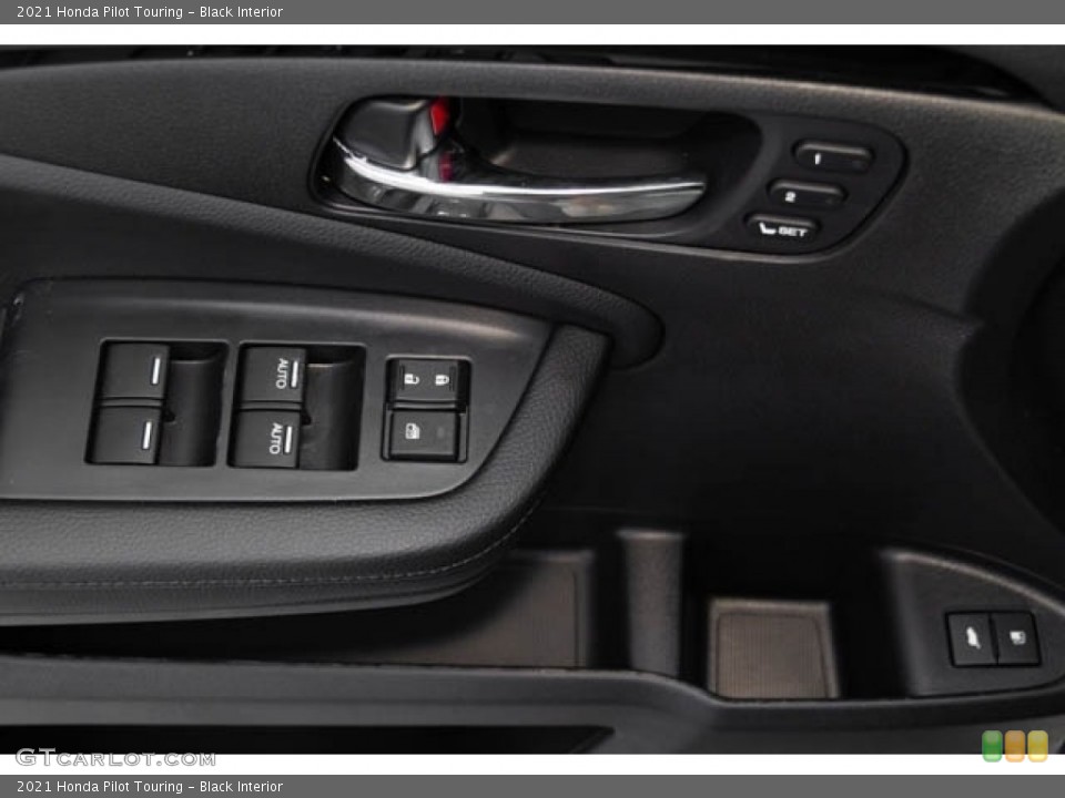 Black Interior Controls for the 2021 Honda Pilot Touring #138901421