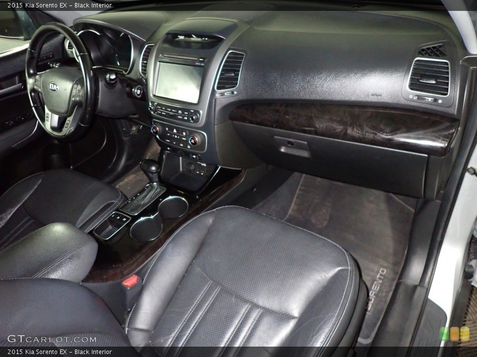 Black Interior Dashboard for the 2015 Kia Sorento EX #138906299
