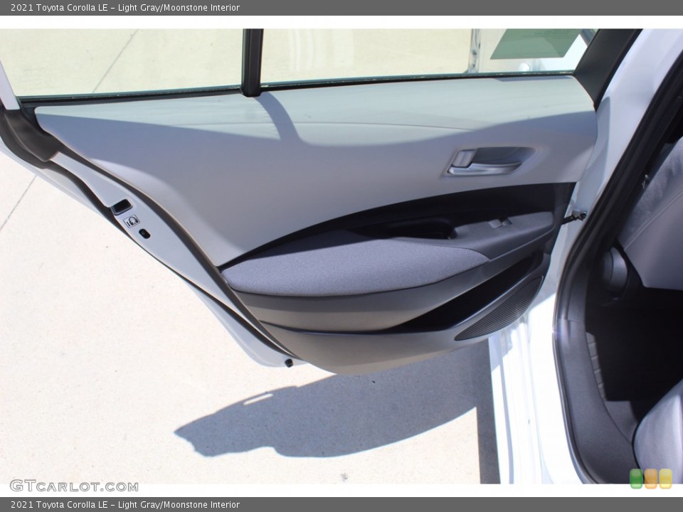 Light Gray/Moonstone Interior Door Panel for the 2021 Toyota Corolla LE #138906929